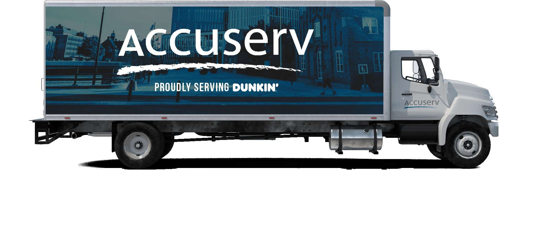 dunkin truck